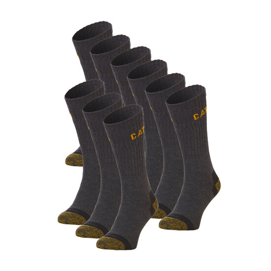 CAT CAT Premium Work Socks Caterpillar Anthracite - 9 pairs