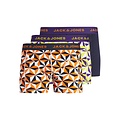 Jack & Jones Jack & Jones Boxer Shorts Men's Trunks JACGEOMETRIC GEMS Print 3-Pack