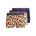 Jack & Jones Jack & Jones Boxershorts Heren Trunks JACGEOMETRIC GEMS Print 3-Pack