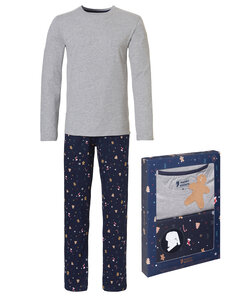 Happy Shorts Heren Kerst Pyjama Set Shirt + Pyjamabroek Giftbox