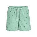 Jack & Jones Jack & Jones Heren Zwemshort Gestreept Groen