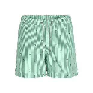 Jack & Jones Men's Swim Short Striped Green