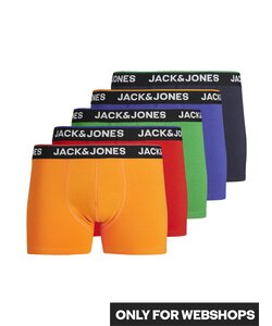 Jack & Jones Heren Trunks Boxershorts JACTOPLINE 5-Pack