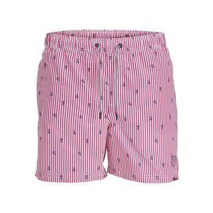 Jack & Jones Men's Swim Short Striped Pink