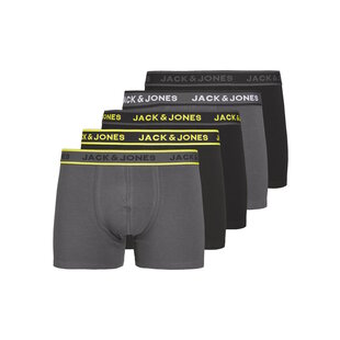 Jack & Jones Men's Boxer Shorts Trunks JACSPEED Black/Gray 5-Pack