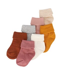 Apollo Baby Socks Basic Socks Boys & Girls Gift Box 7-Pack