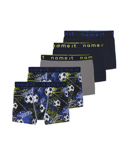 Name It Kinder Boxershorts Jongens NKMKAYS Voetbal Print 5-Pack