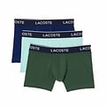 Lacoste Lacoste Classic Boxers Shorts Men's Green Blue Trunks 3-Pack