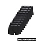 Jack & Jones Jack & Jones Solid Black Boxer Shorts Men Multipack JACSOLID 10-Pack