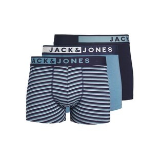 Jack & Jones Boxer Shorts Men's Trunks JACSTON Blue 3-Pack