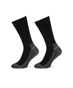 Stapp Yellow Men's Walker Socks 4425 Black 2-Pair