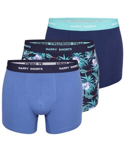 Happy Shorts 3-Pack Boxer Shorts Men D924 Hawaii