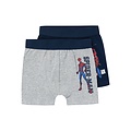 Name It Name It Jongens Boxershorts Spiderman Blauw/Grijs 2-Pack