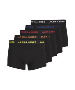 Jack & Jones Zwarte Boxershorts Heren JACBLACK Friday Multipack 5-Pack