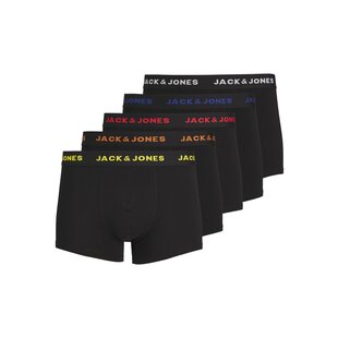 Jack & Jones Black Boxer Shorts Men's JACBLACK Friday Multipack 5-Pack