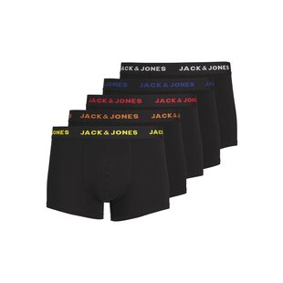 Jack & Jones Zwarte Boxershorts Heren JACBLACK Friday Multipack 5-Pack