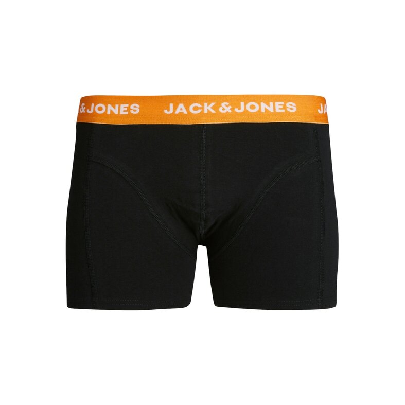 Jack & Jones Junior Jack & Jones Junior Jongens Boxershorts Trunks JACGAB Zwart 3-Pack