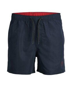 Jack & Jones Plus Size Men's Swim Short Solid Dark Blue