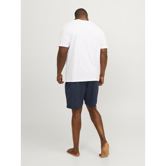 Jack & Jones Jack & Jones Plus Size Heren Zwemshort Solid Donkerblauw