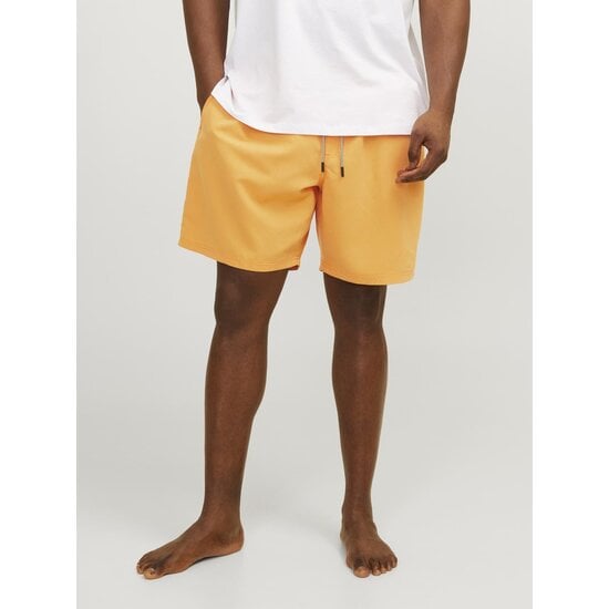 Jack & Jones Jack & Jones Plus Size Heren Zwemshort Solid Oranje