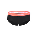 Happy Shorts Happy Shorts Ladies Hipster Black 2-Pack