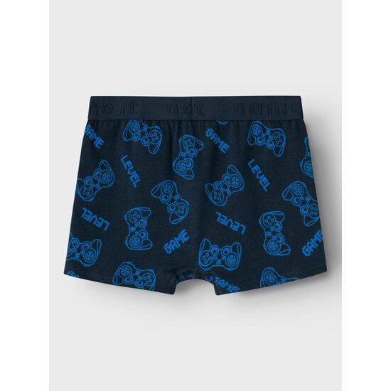 Name It Name It Children's Boxer Shorts Boys NKMBOXER Gameprint 3-Pack Dark Blue