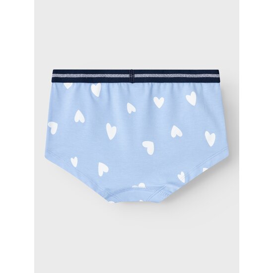 Name It Name It Girls Hipster SERENITY With Heart Print 2-Pack Blue