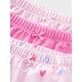 Name It Name It Meisjes Hipster NMFTIGHTS Met Hartjesprint 3-Pack Roze