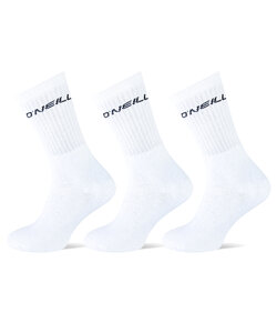 O'Neill Sports Socks Unisex 3-Pack White