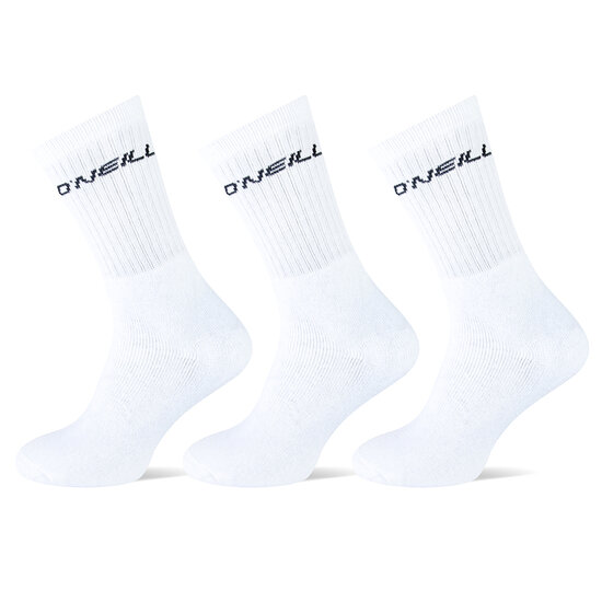 O'Neill O'Neill Sports Socks Unisex 3-Pack White