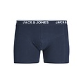 Jack & Jones Jack & Jones Heren Boxershorts Trunks JACKODA Gestreept 3-Pack