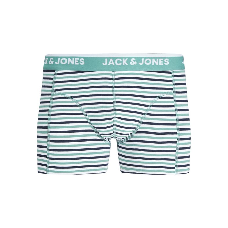 Jack & Jones Jack & Jones Heren Boxershorts Trunks JACKODA Gestreept 3-Pack
