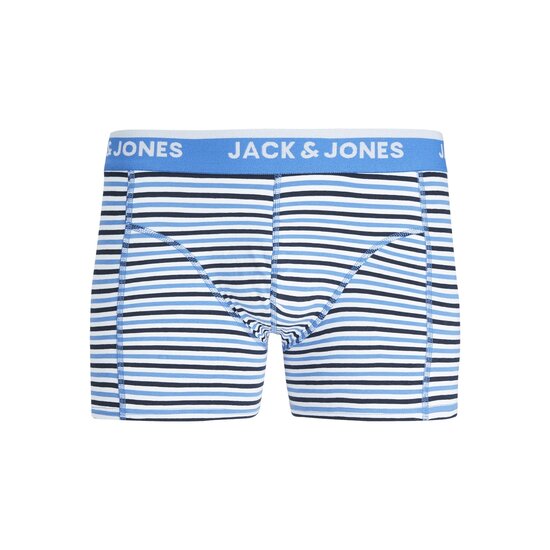 Jack & Jones Jack & Jones Heren Boxershorts Trunks JACKODA Gestreept 3-Pack
