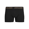 Jack & Jones Jack & Jones Heren Boxershorts Trunks JACREESE Gestipt Zwart 3-Pack
