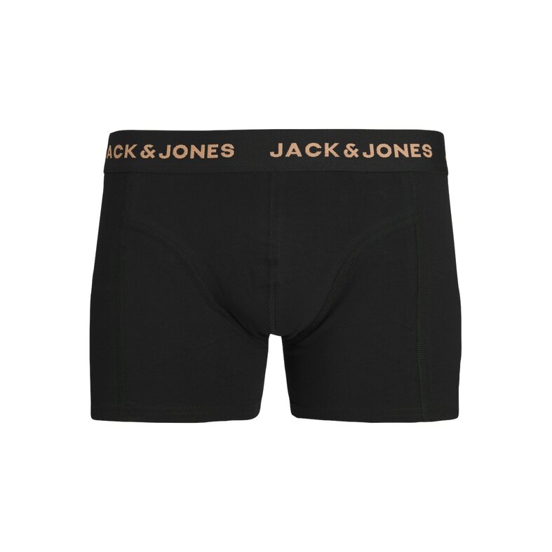 Jack & Jones Jack & Jones Men's Boxer Shorts Trunks JACREESE Dotted Black 3-Pack