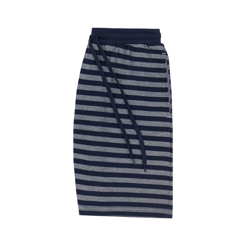 Phil & Co Phil & Co Heren Shortama Korte Pyjama Katoen Blauw