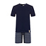 Phil & Co Phil & Co Men's Short Pajamas Short Pyjamas Cotton Blue