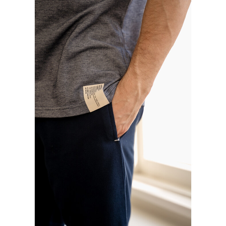 Phil & Co Phil & Co Men's Short Pants Short Pyjamas Cotton Gray