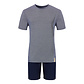 Phil & Co Phil & Co Men's Short Pants Short Pyjamas Cotton Gray