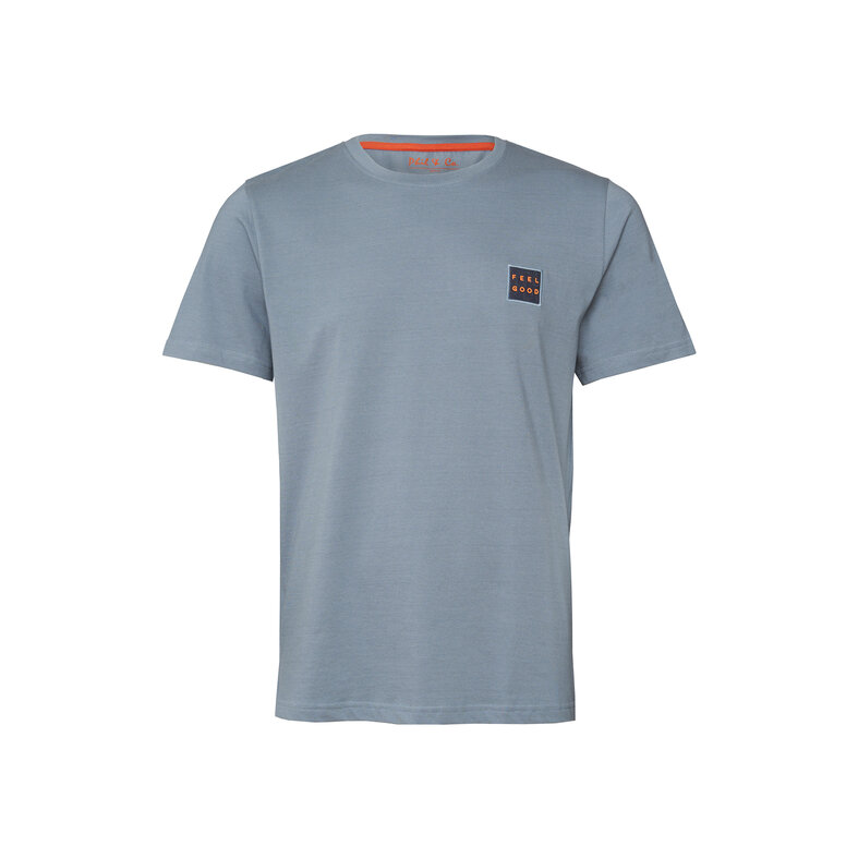 Phil & Co Phil & Co Heren Shortama Korte Pyjama Katoen Grijs