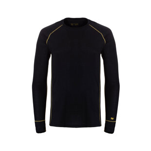 CAT Men's Long Sleeve Thermo Shirt Black