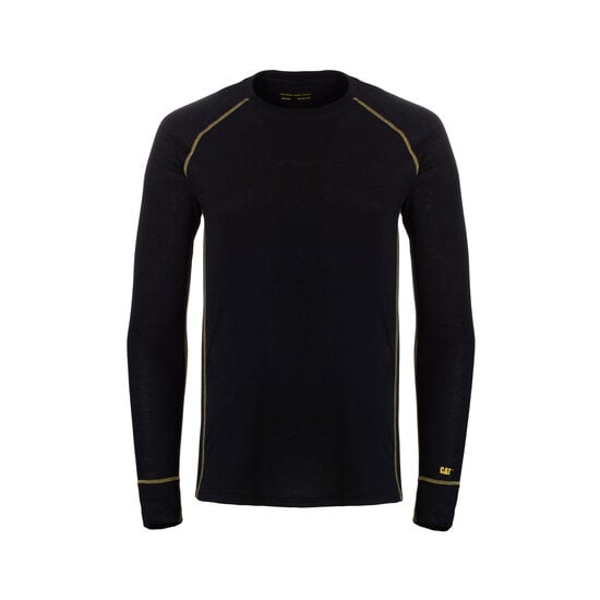 CAT CAT Men's Long Sleeve Thermo Shirt Black