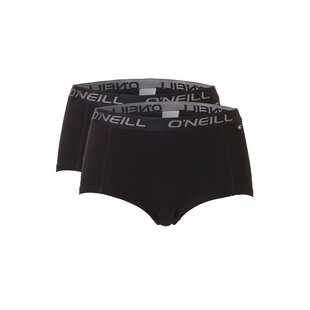 O'Neill Boxer Shorts Ladies 2-Pack Black