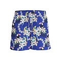 Jack & Jones Jack & Jones Heren Zwemshorts JPSTFIJI AOP Blauw Tropisch Paradijs Print