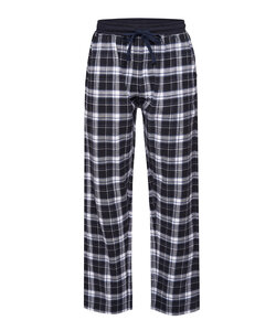 Phil &amp; Co Men's Pyjama Pants Long Checkered Flannel Gray