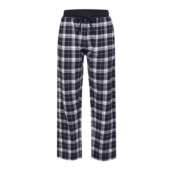 Phil & Co Phil &amp; Co Men's Pyjama Pants Long Checkered Flannel Gray