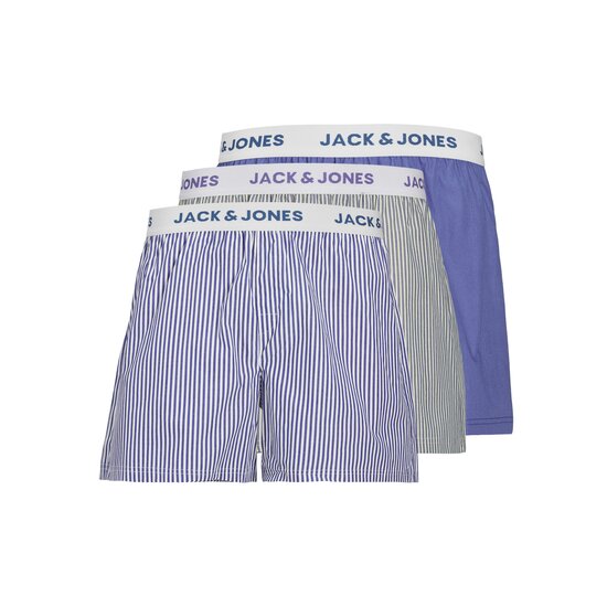 Jack & Jones Jack & Jones Heren Wijde Boxershorts JACLUKE 3-Pack