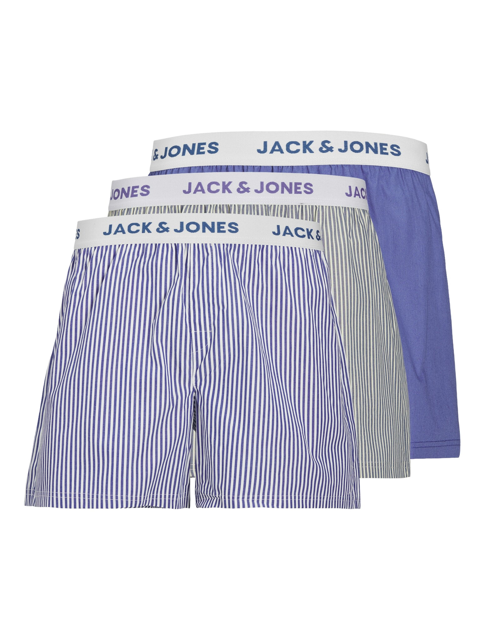 Jack Jones Jack Jones Heren Wijde Boxershorts JACLUKE 3 Pack