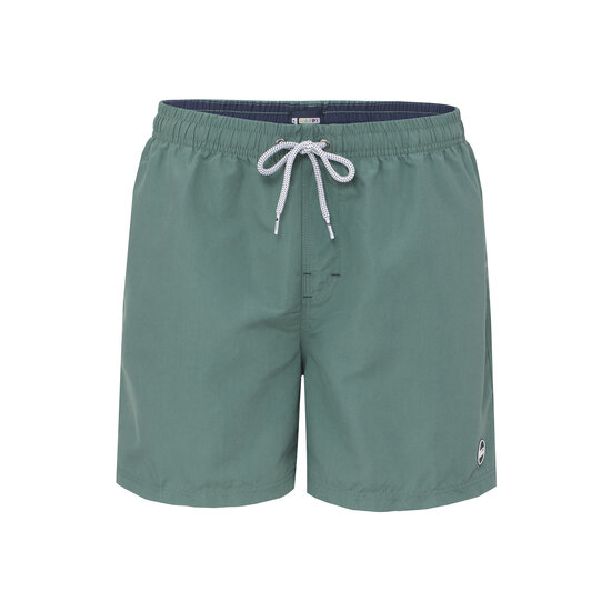 Happy Shorts Happy Shorts Men's Swim Short Solid Khaki Green