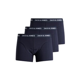 Jack & Jones Heren Boxershorts JACANTHONY Blauw 3-Pack